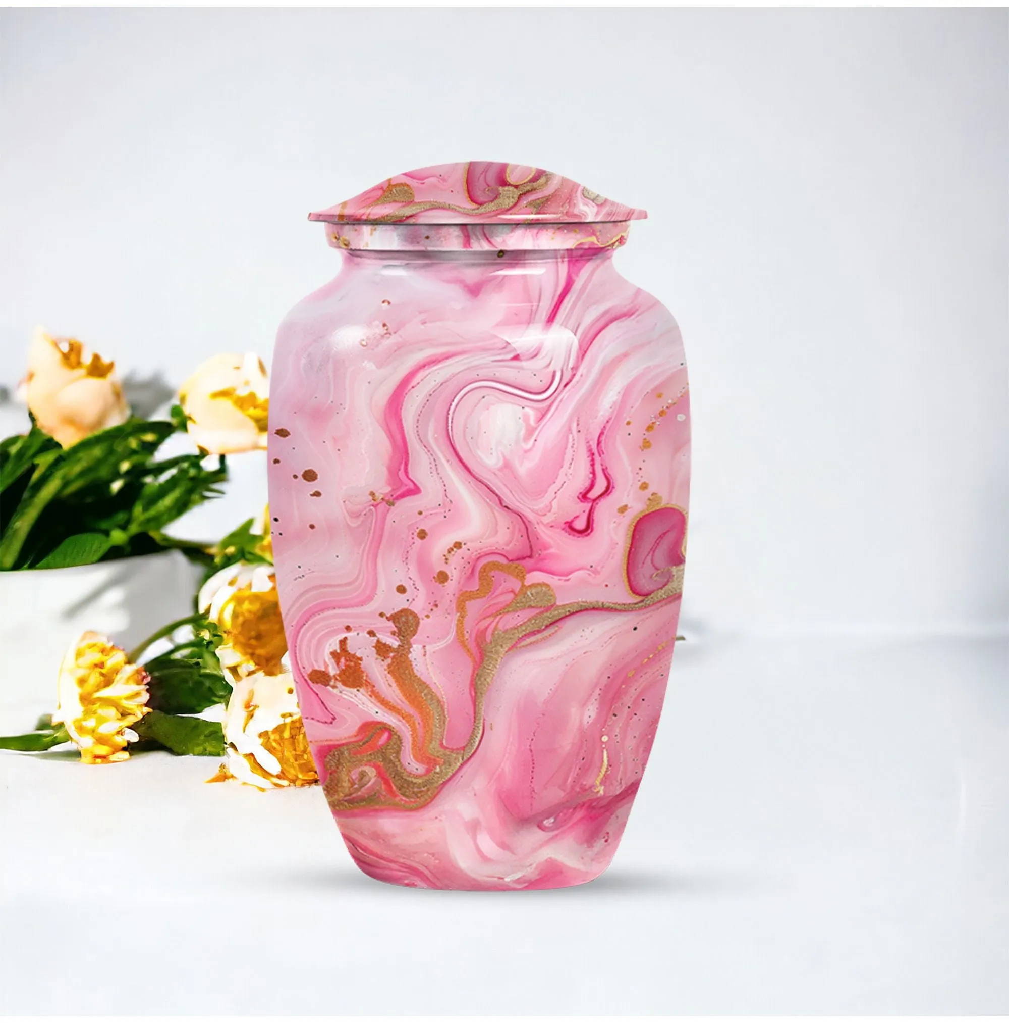 Vibrant Swirl Reflection: A Majestic Solution for Cremation Needs