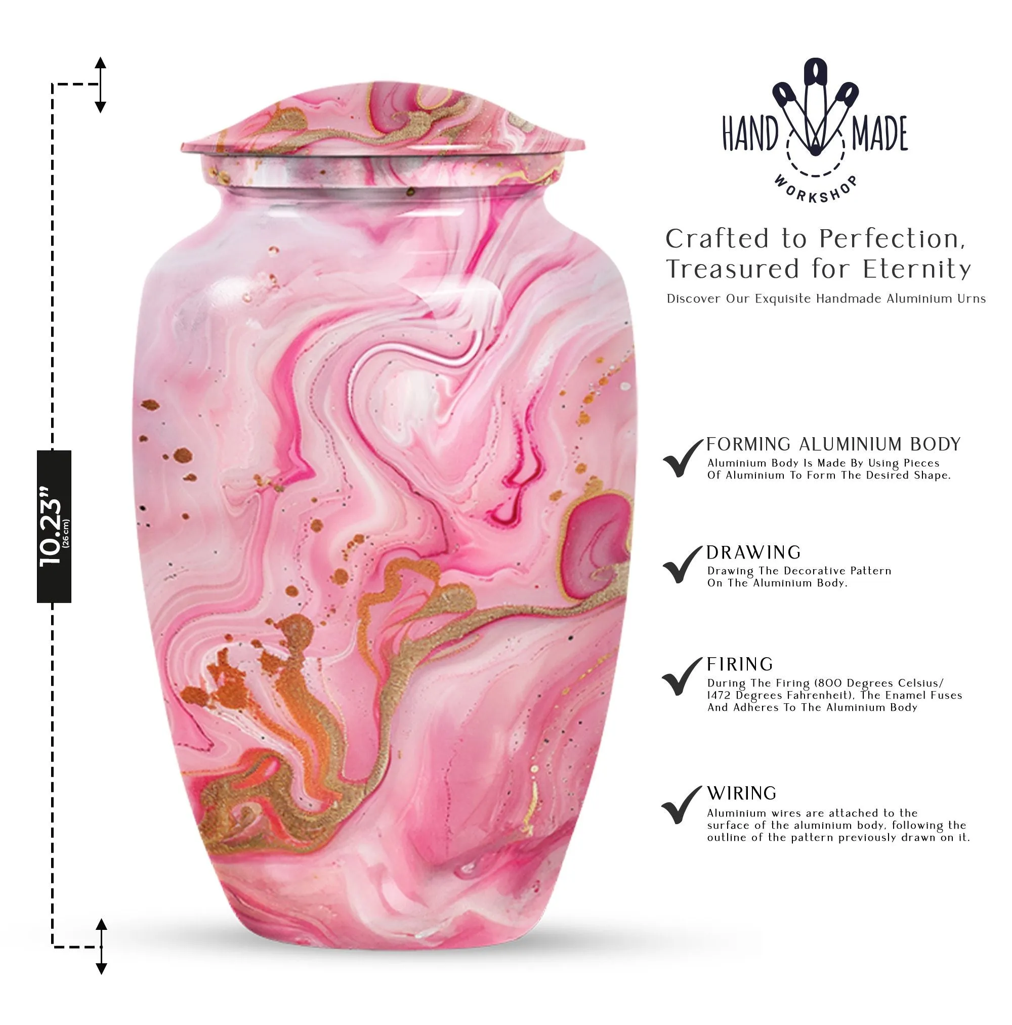 Vibrant Swirl Reflection: A Majestic Solution for Cremation Needs