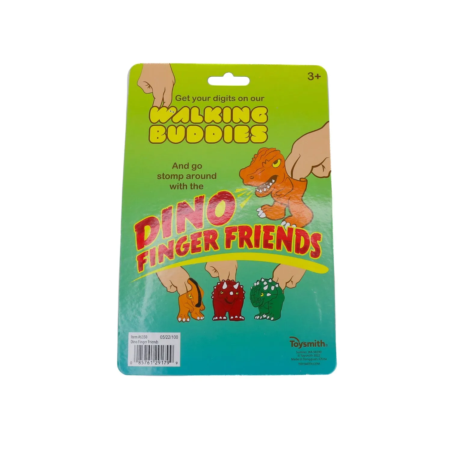 Walking Buddies - Dino Finger Friends Puppets